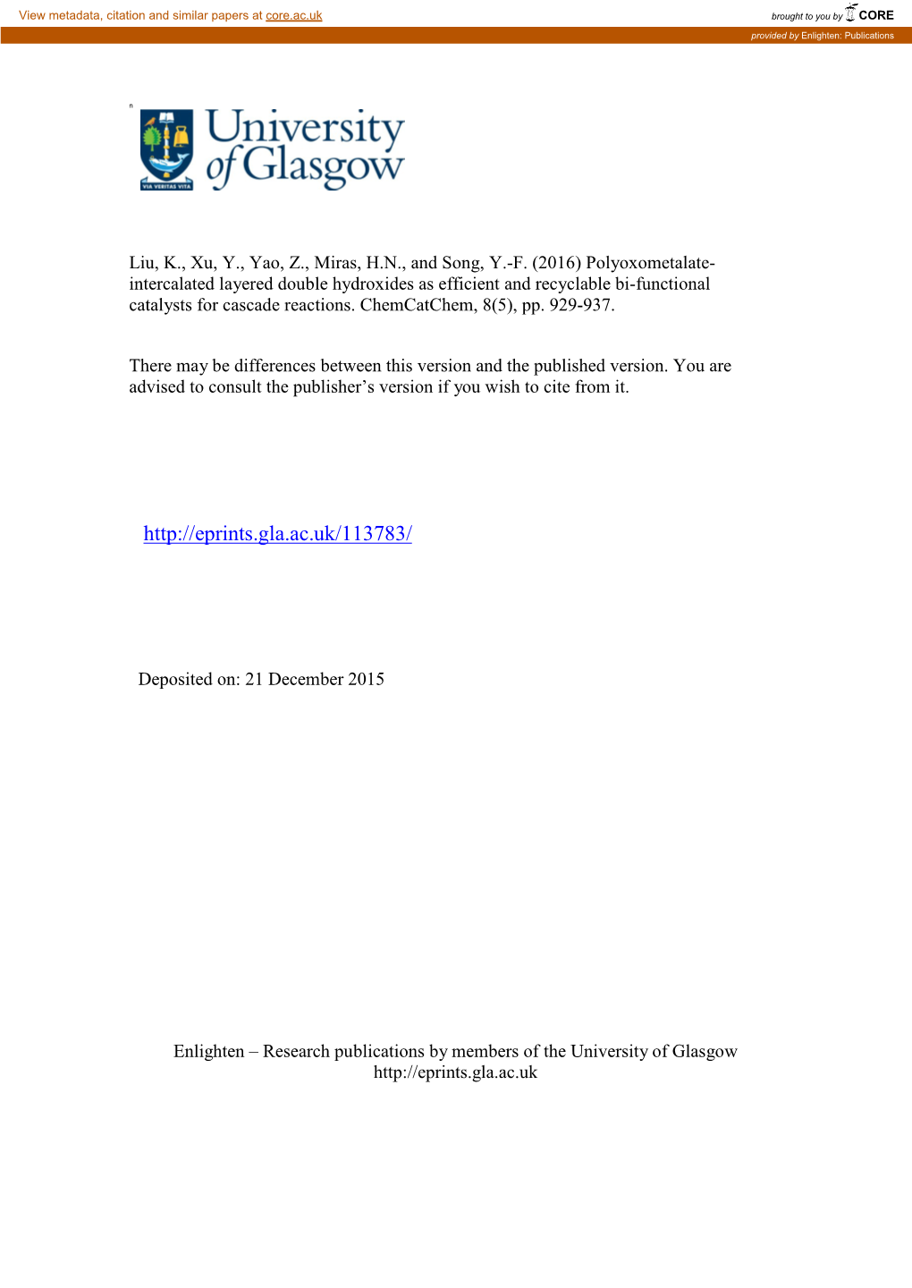 Polyoxometalate-Intercalated Hydrotalcite As an Efficient And