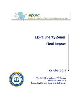 EISPC Energy Zones Final Report