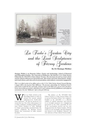La Trobe's Garden City and the Lost Sculptures of Fitzroy Gardens