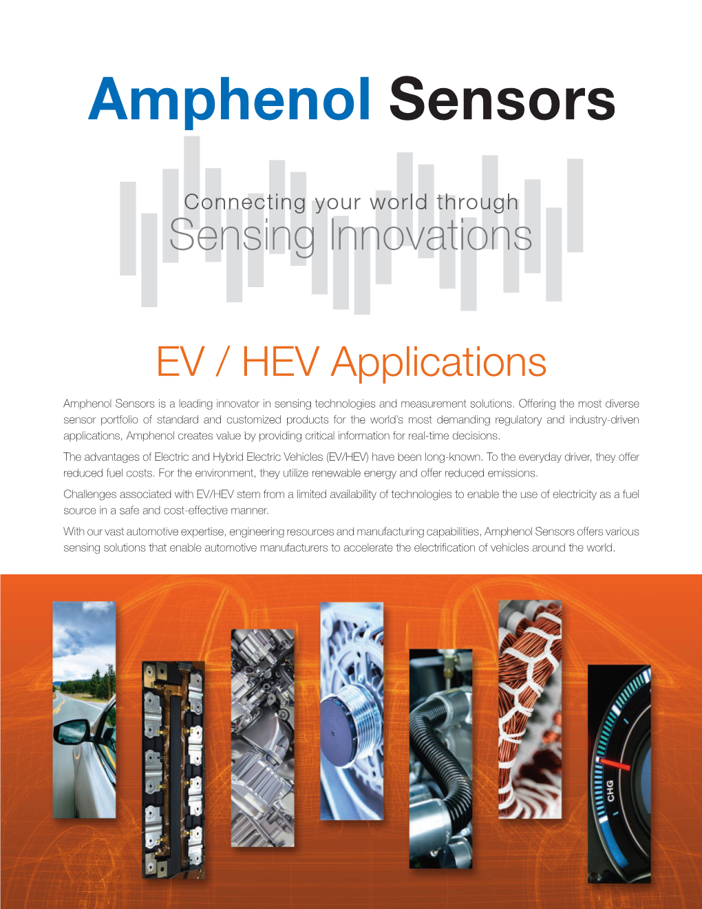 Amphenol Sensors EV/HEV Applications