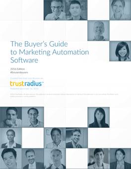 The Buyer's Guide to Marketing Automation Software