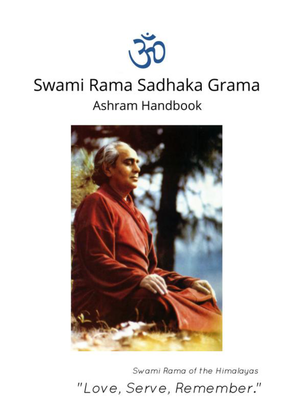 Swami Rama Sadhaka Grama Ashram Handbook