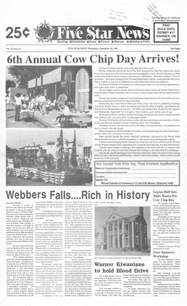 Webbers Falls ...Rich in History