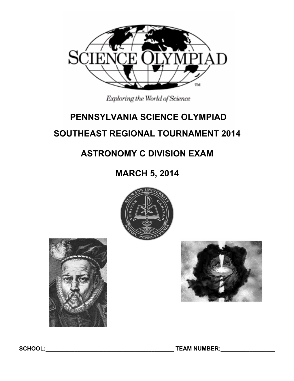 Pennsylvania Science Olympiad Southeast