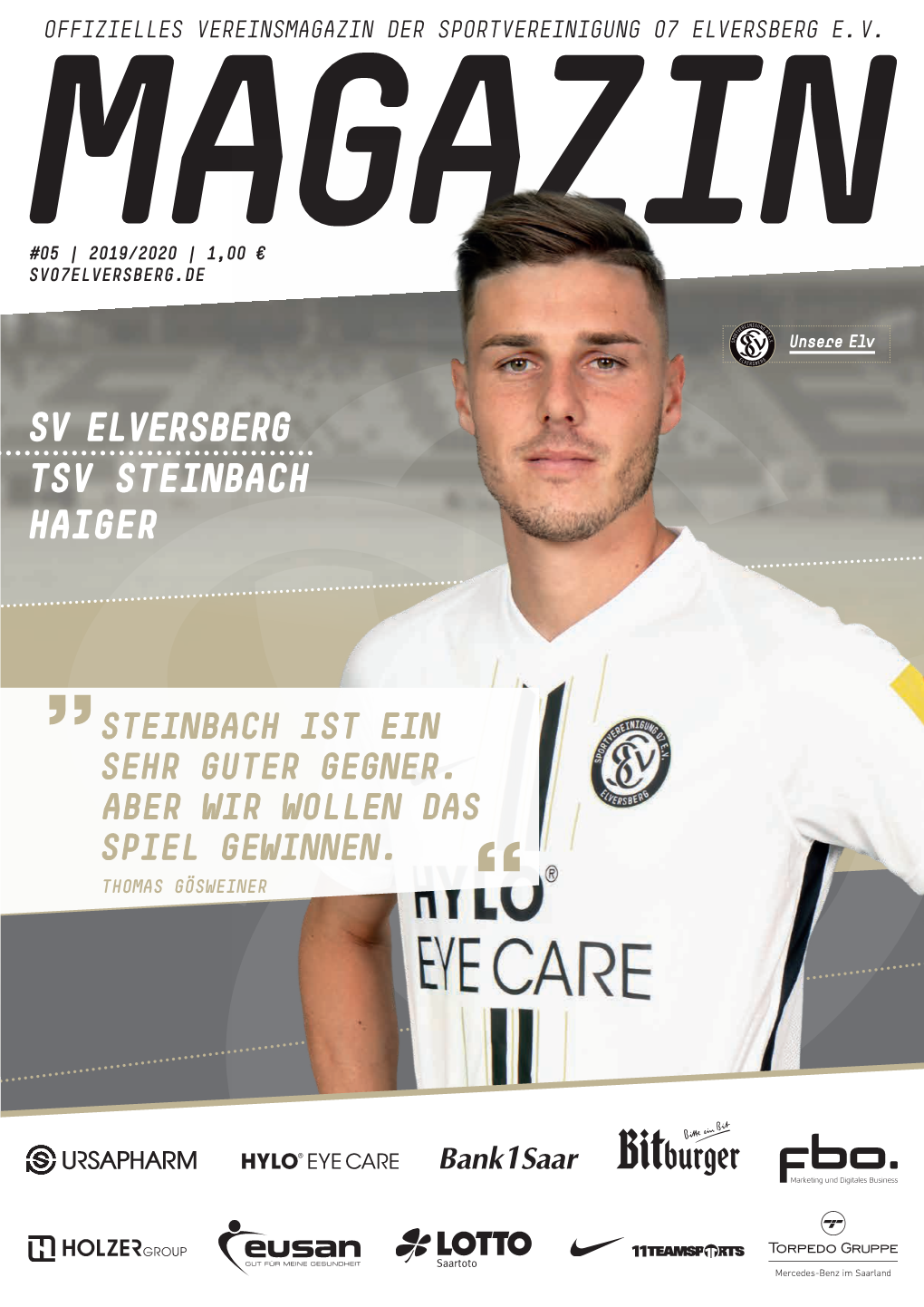 SV ELVERSBERG – TSV Steinbach Haiger 21.09.19