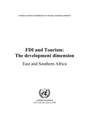 FDI and Tourism: the Development Dimension East and Southern Africa