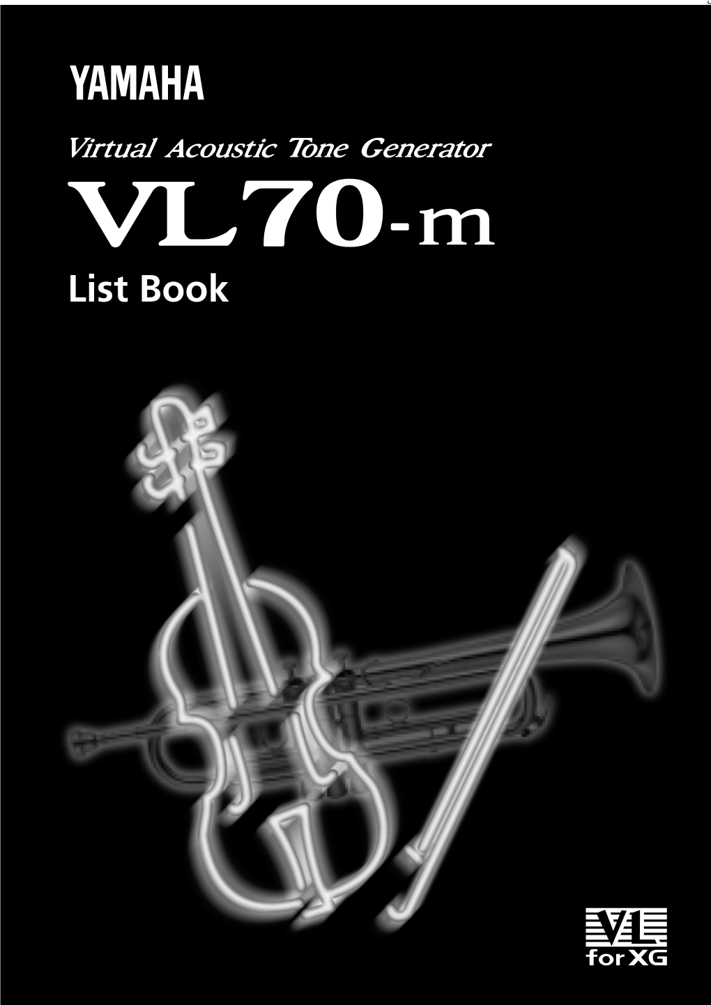 Yamaha-Vl70m-Listbook.Pdf