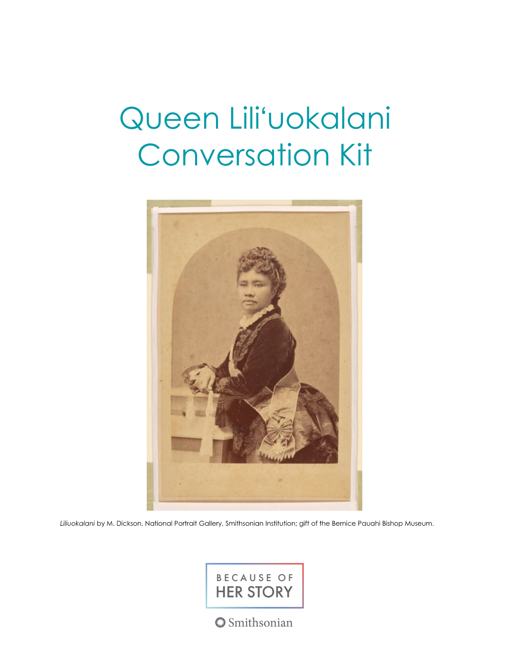 Queen Lili'uokalani Conversation