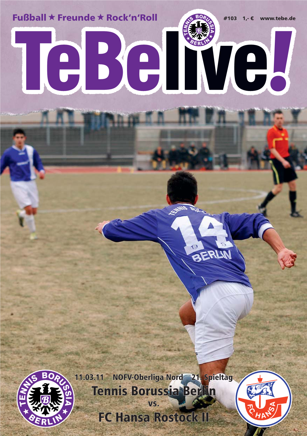 Tennis Borussia Berlin FC Hansa Rostock II