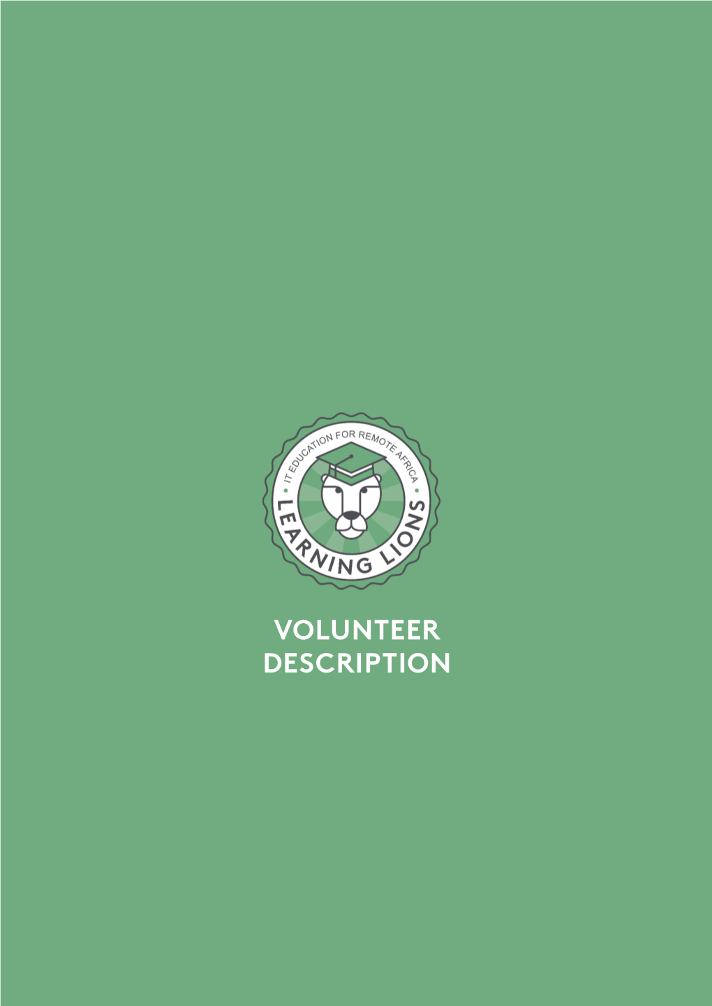 Download Volunteer Description