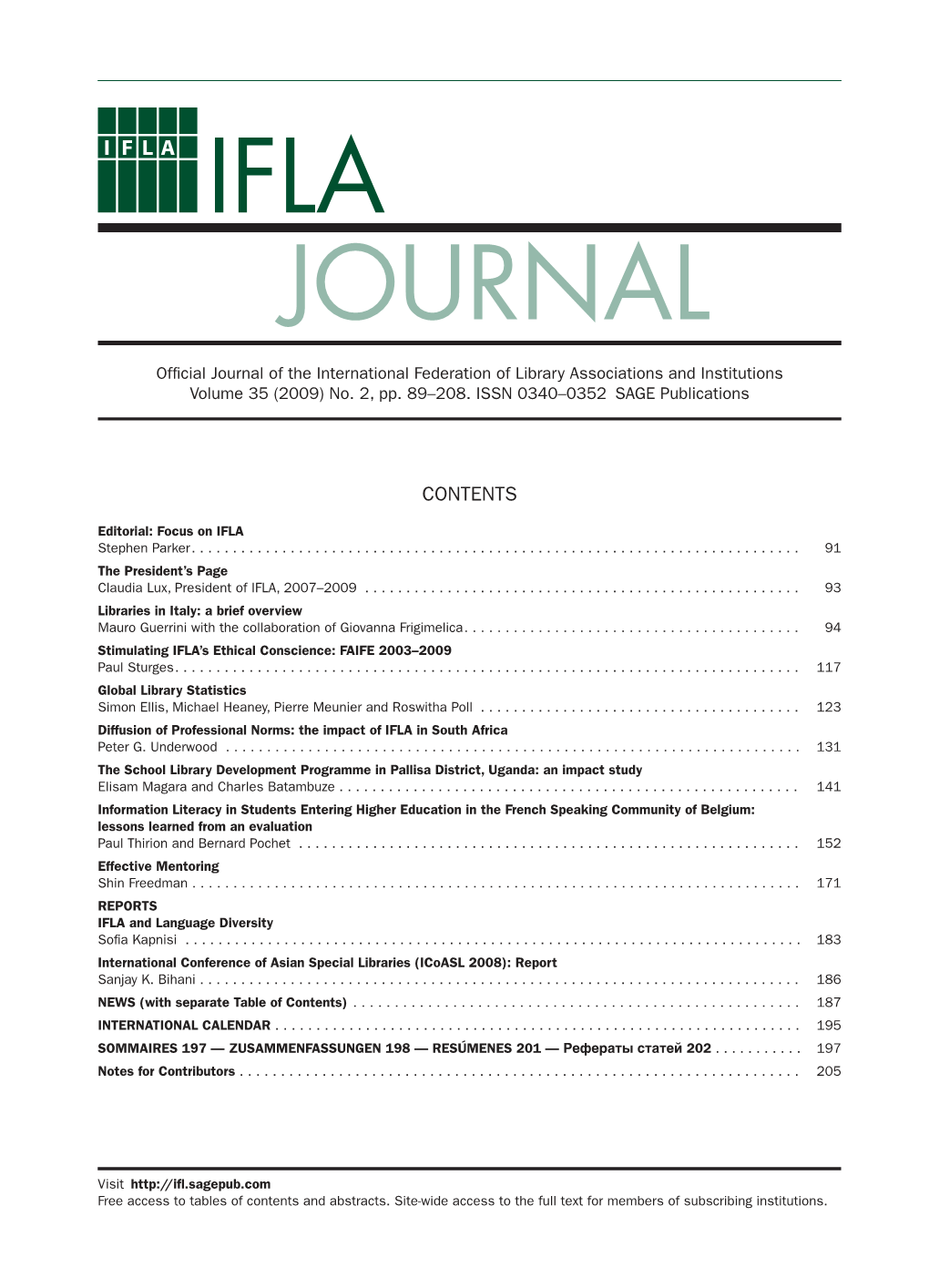 Ifla Journal