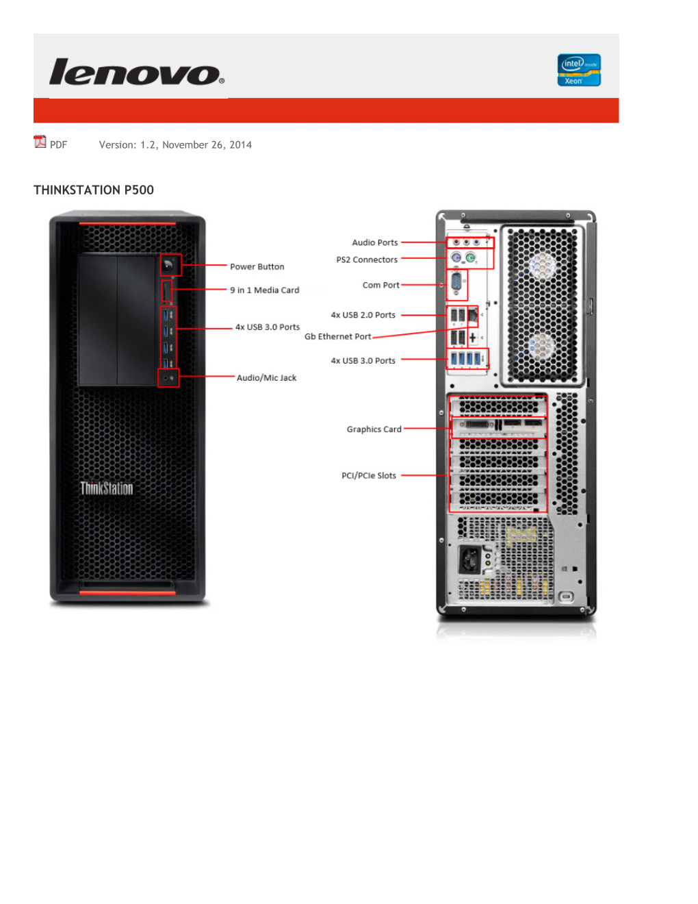 Thinkstation P500