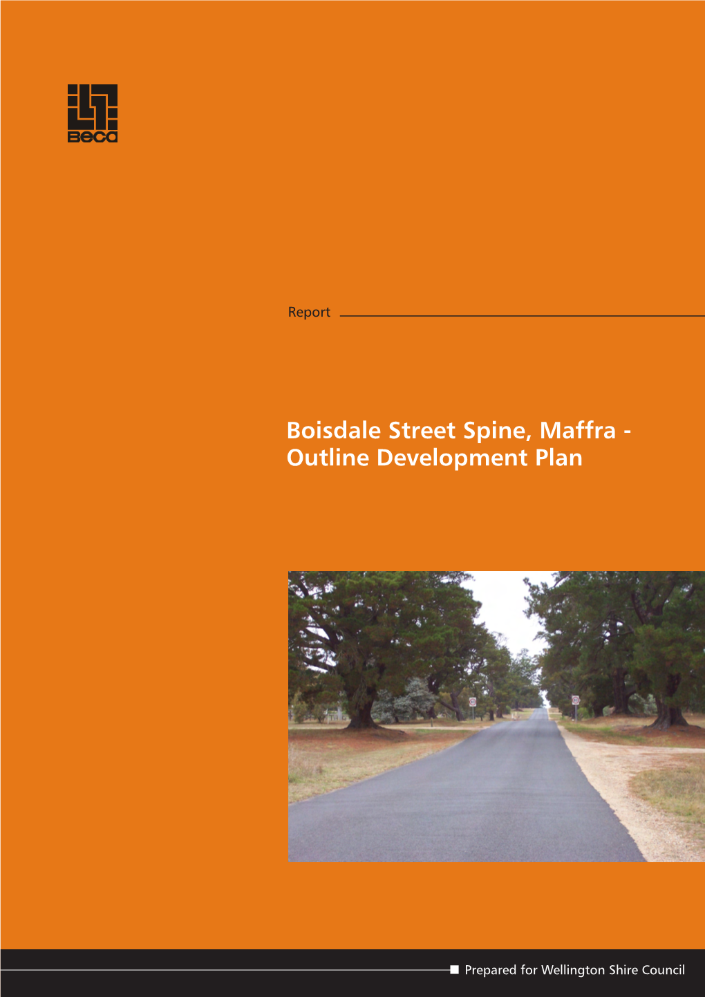 Boisdale Street Spine, Maffra - Outline Development Plan