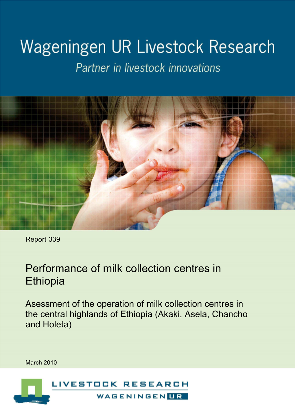 Performance of Milk Collection Centres in Ethiopia