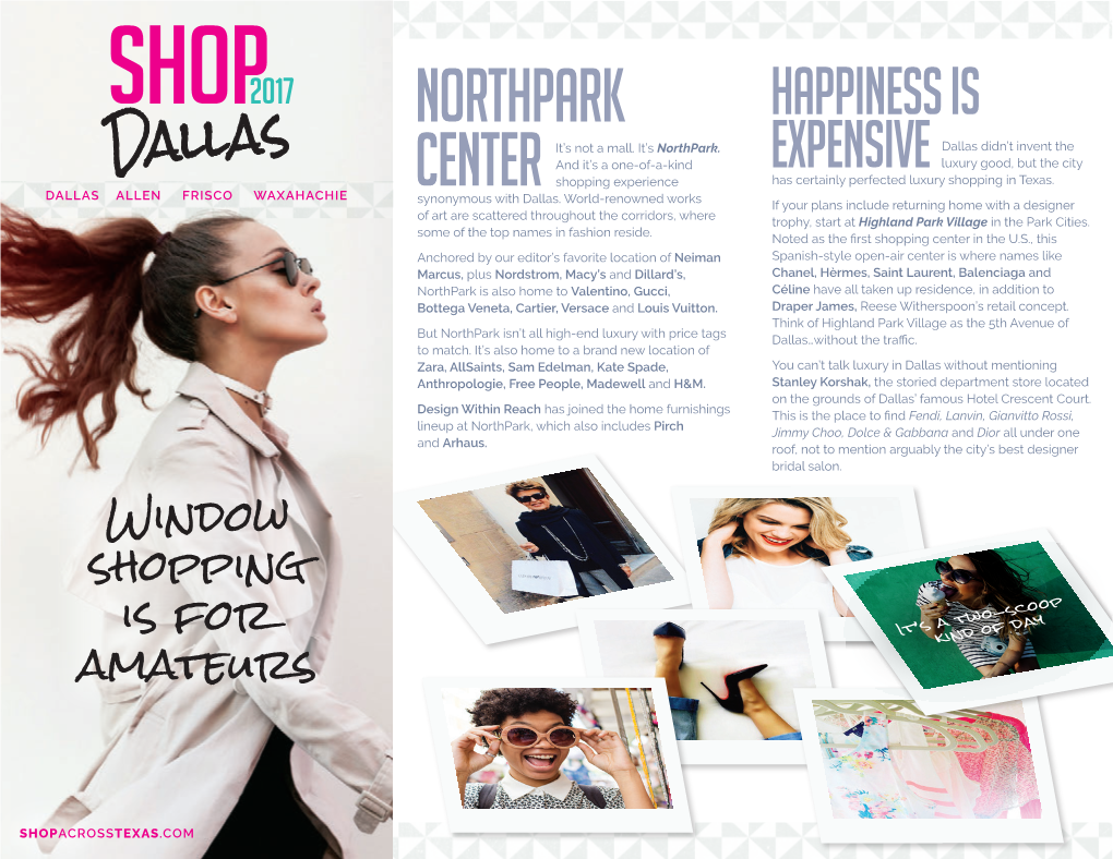 Dallas Shopping Guide