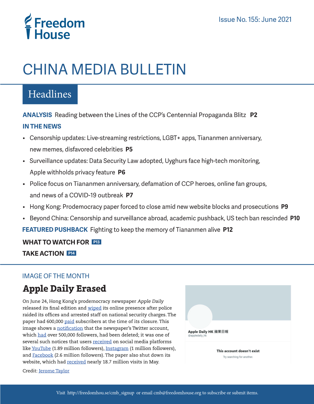 China Media Bulletin