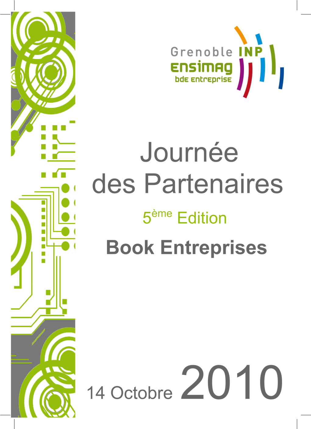 Book Entreprise Jean-Christophe DIETRICH Directeur De La Communication Du BDE Entreprise