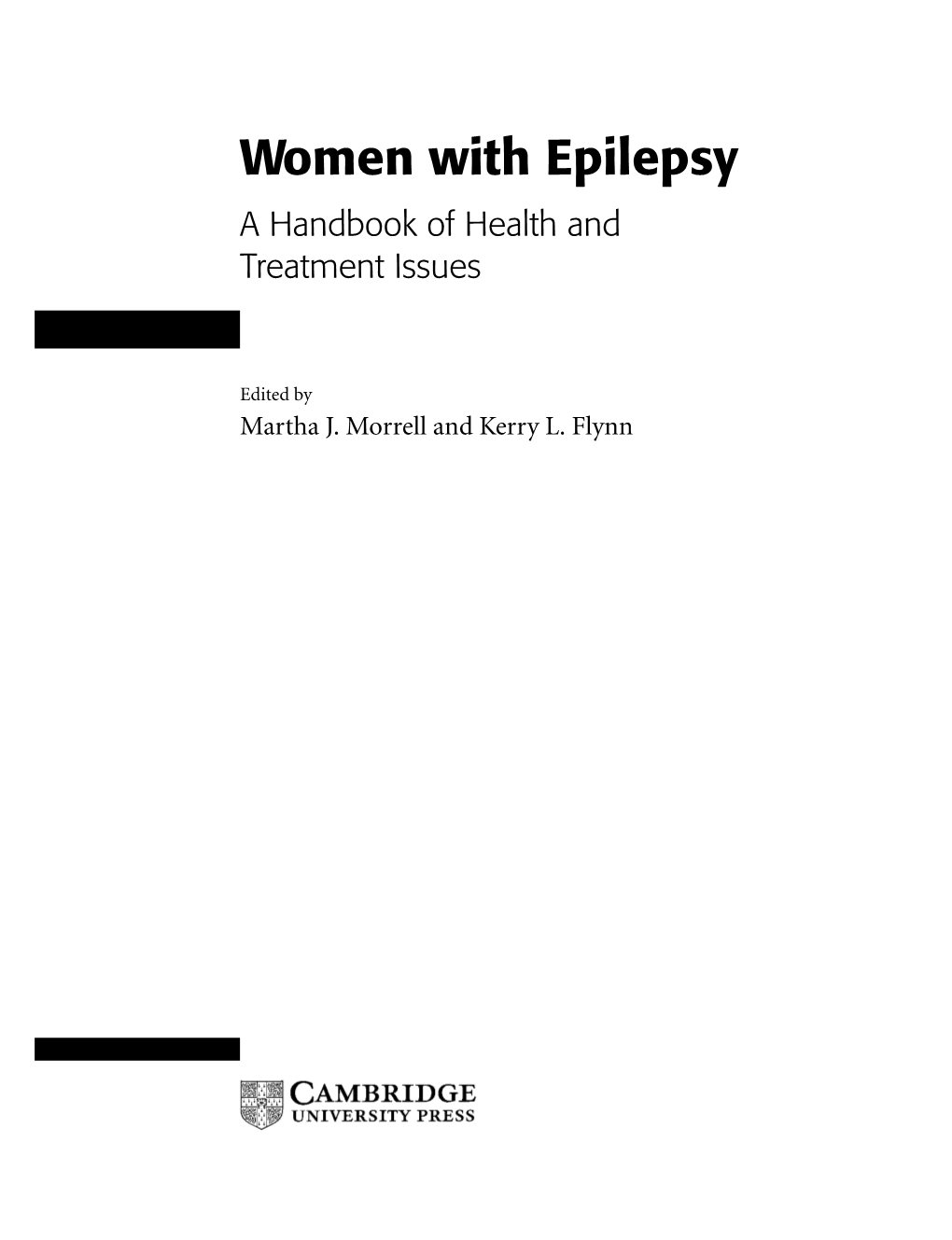 Women with Epilepsy 35 Joyce A