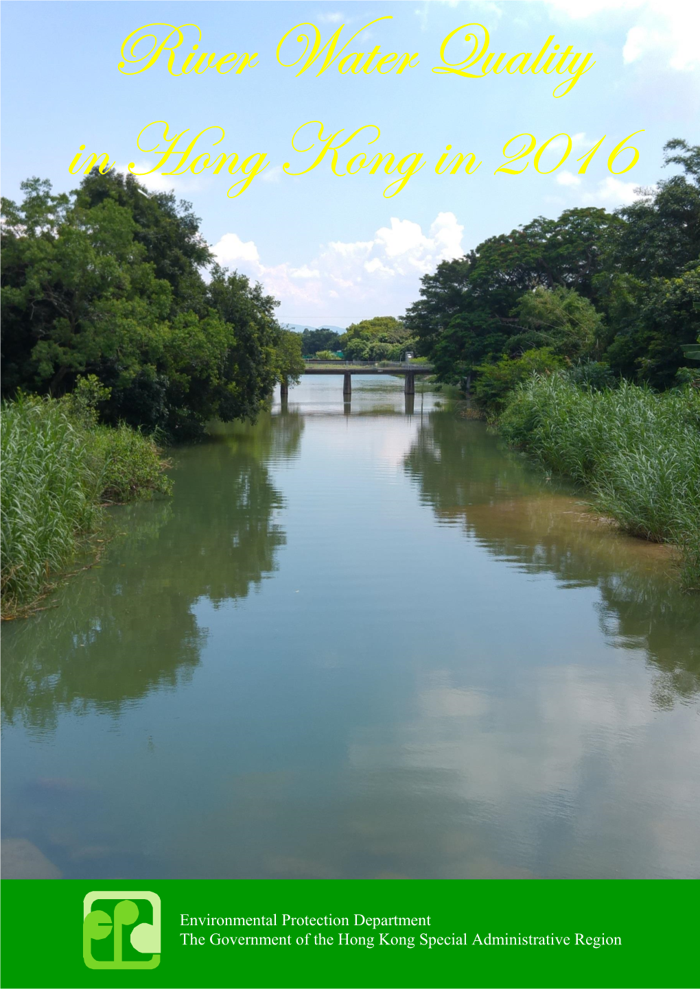 River Water Quality in Hong Kong in 2016