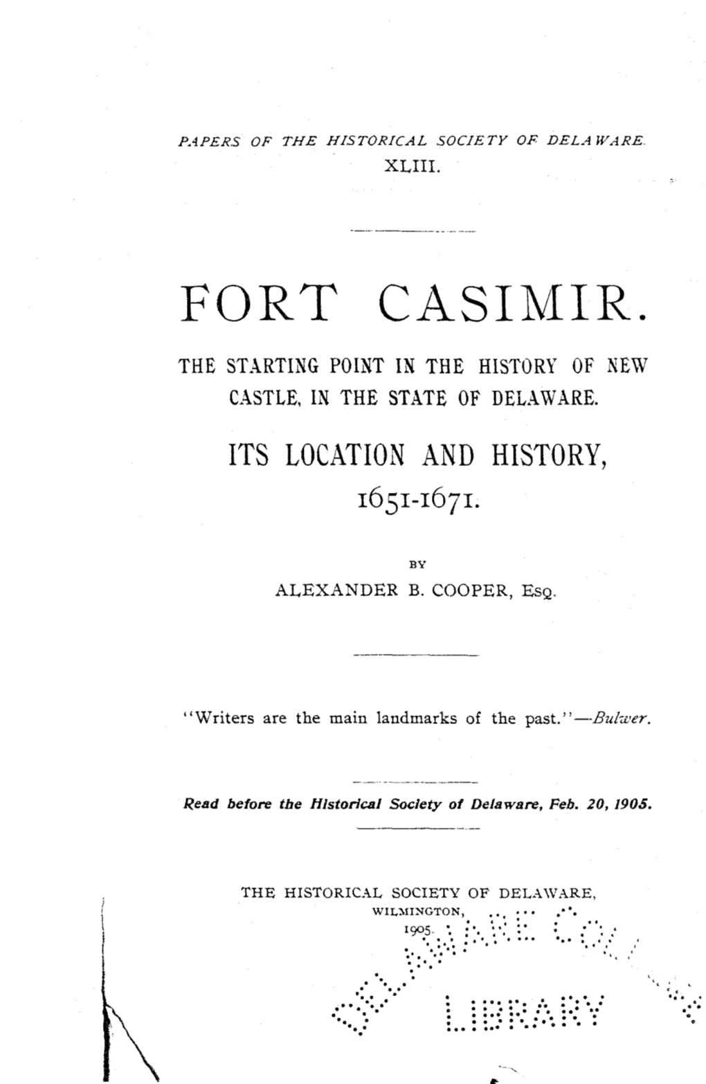 Fort Casimir