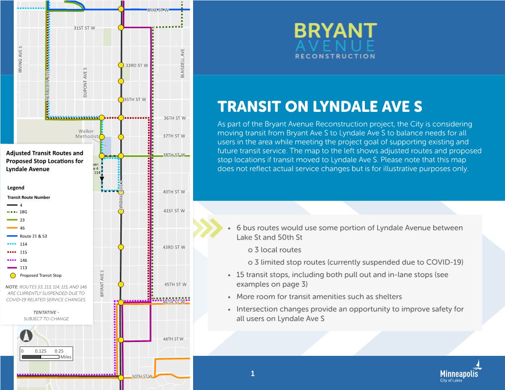 Transit on Lyndale Ave S