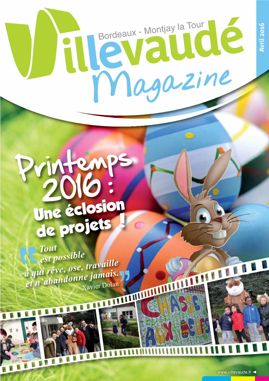 BULLETIN VILLEVAUDE Avril 2016