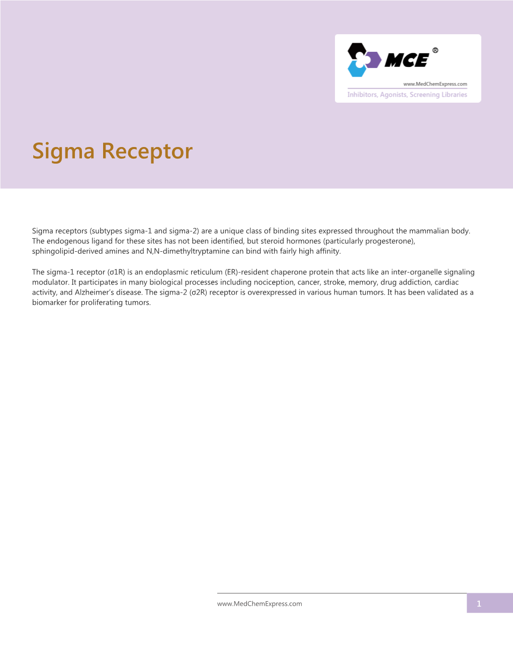 Sigma Receptor