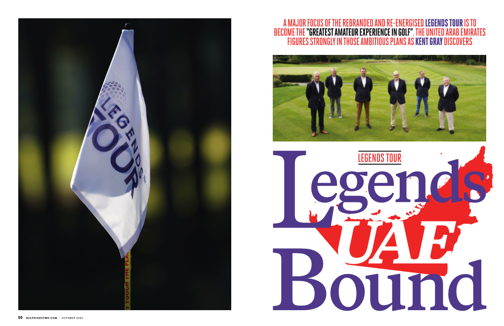 Legends Tour Is to Become the “Greatest Amateur Experience in Golf”