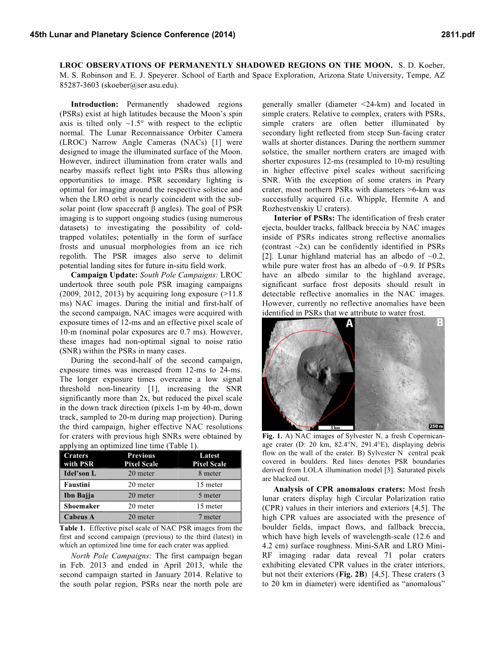 Lroc Observations of Permanently Shadowed Regions on the Moon