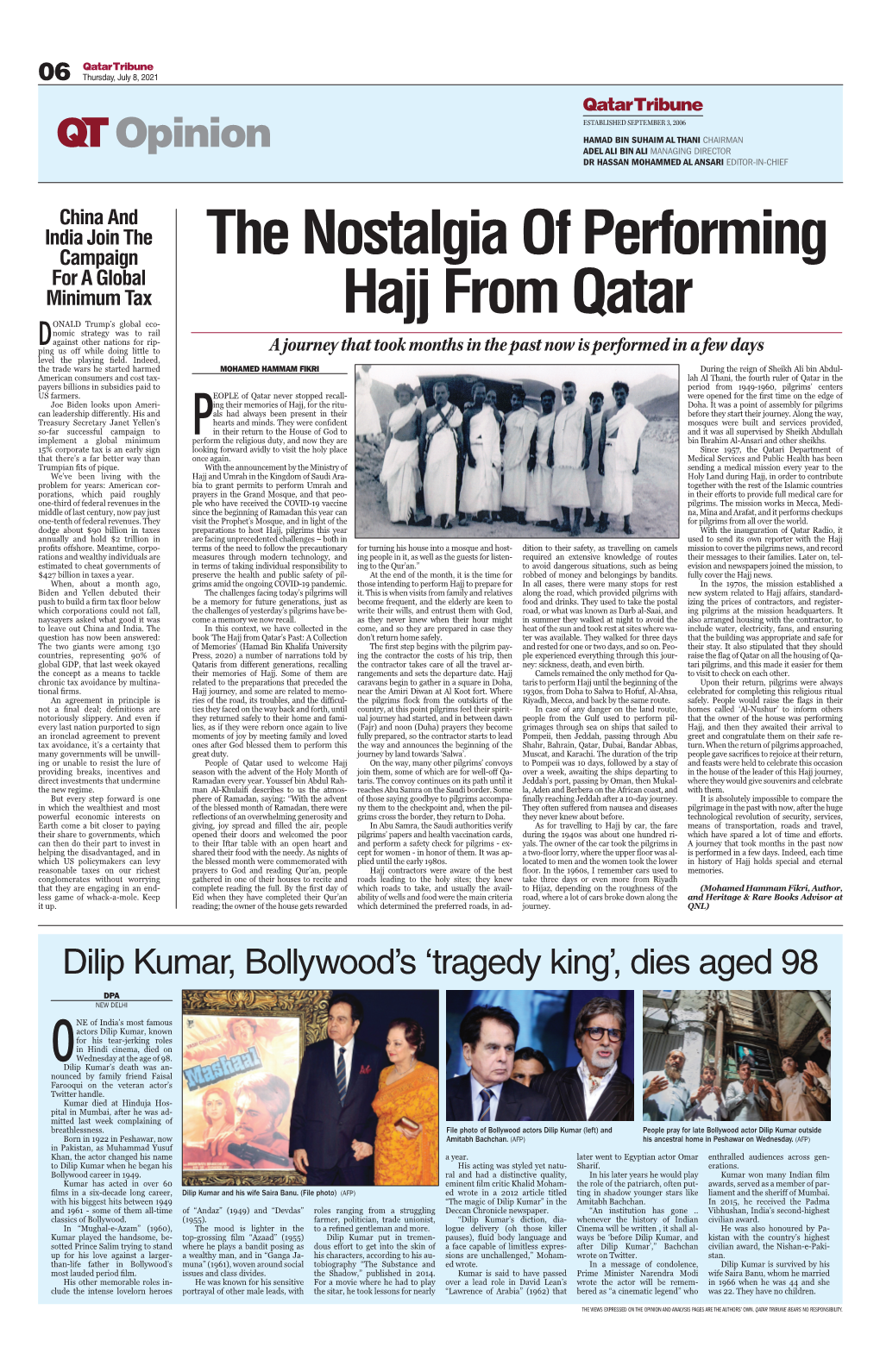 The Nostalgia of Performing Hajj from Qatar