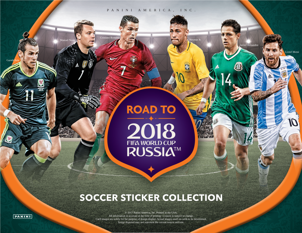 Soccer Sticker Collection