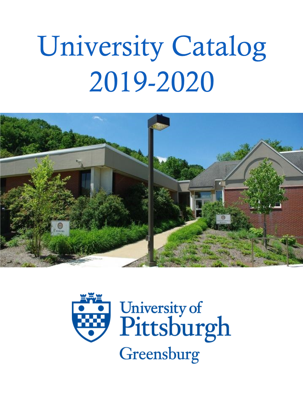 University Catalog 2019-2020