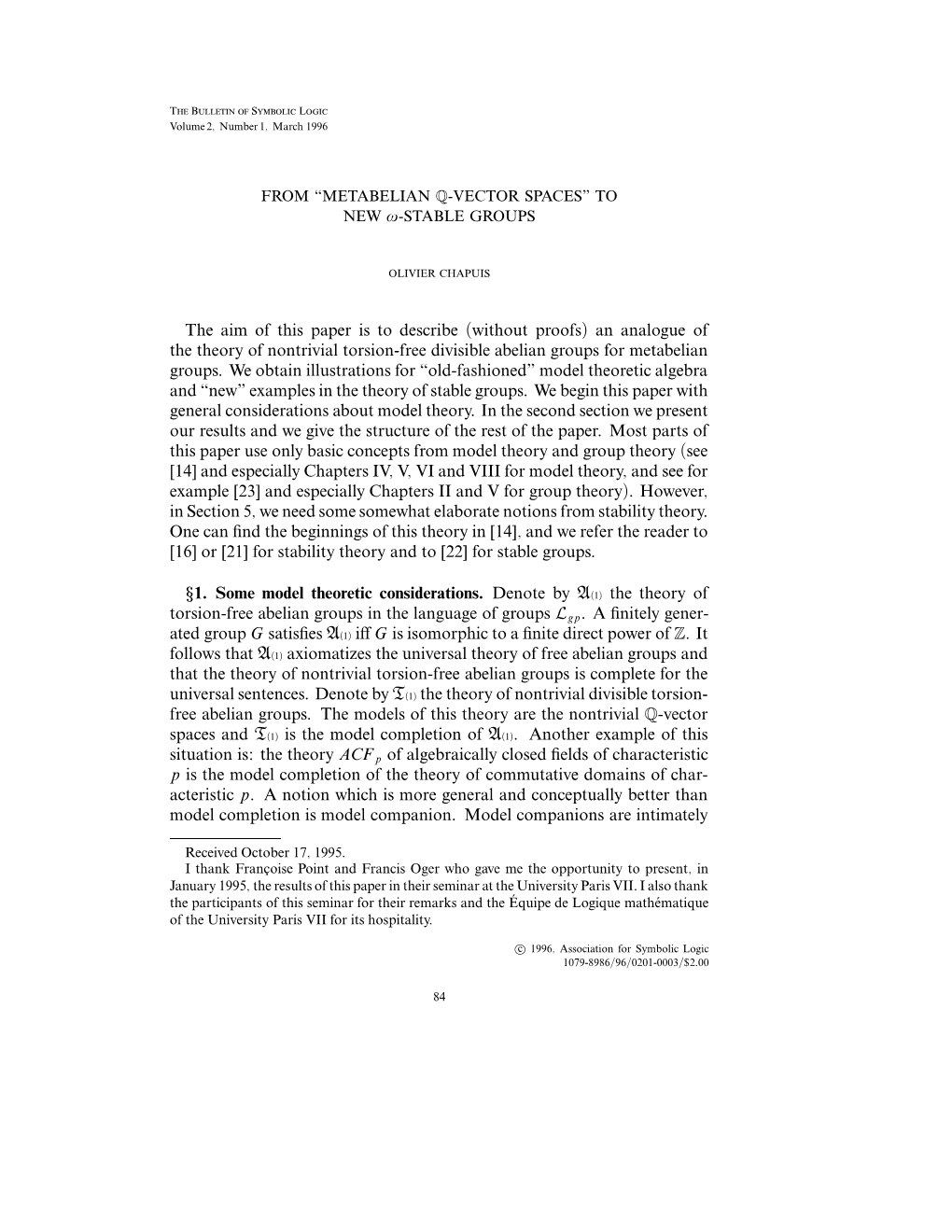 (Without Proofs) an Analogue of the Theory of Nontrivial Torsion-Free Divisible Abelian Groups for Metabelian Groups
