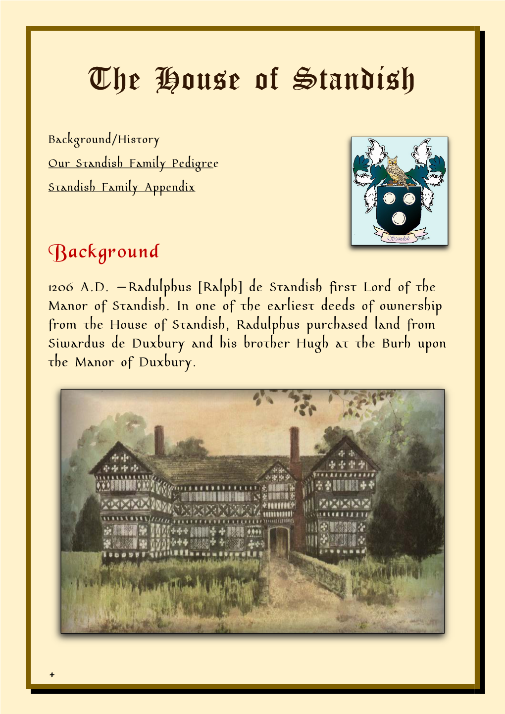 The House of Standish