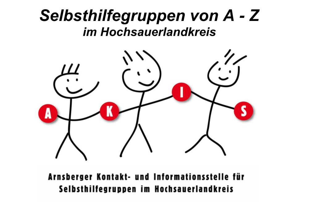 Selbsthilfegruppen Von A