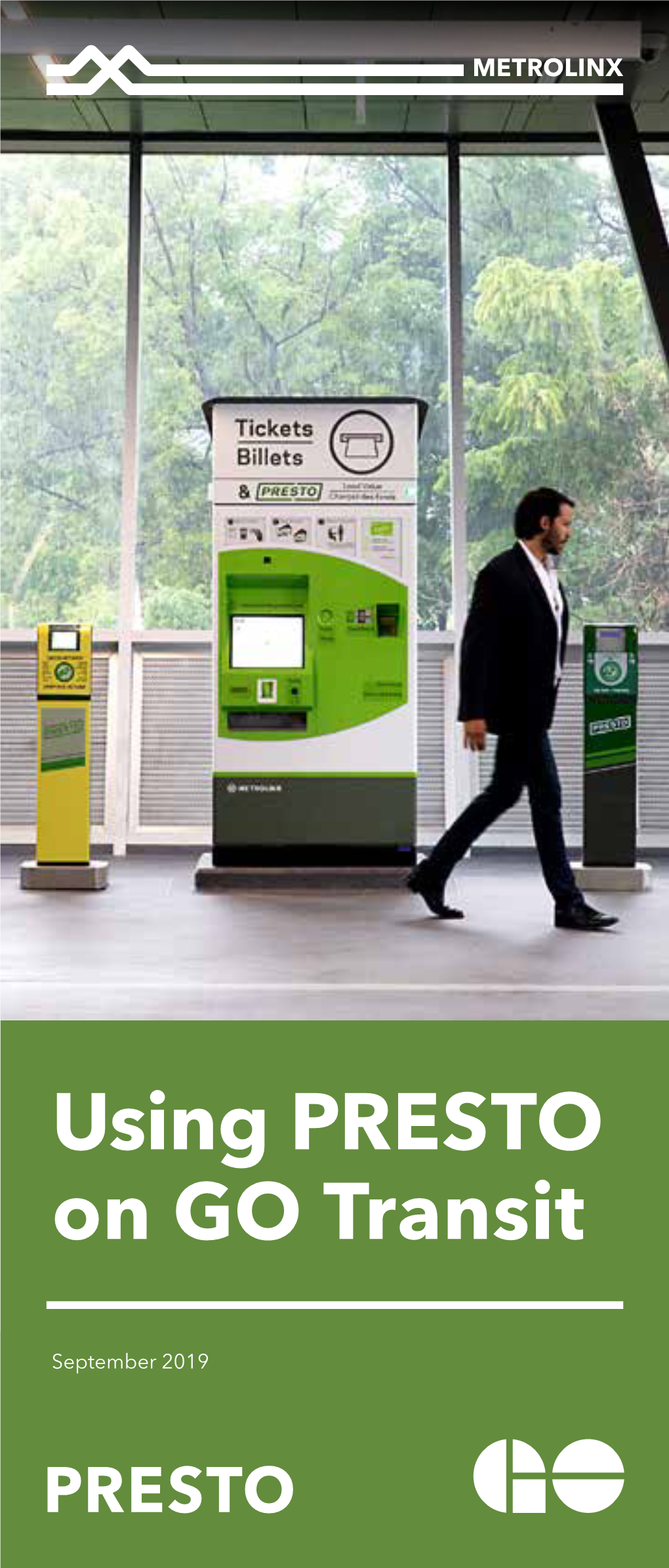 Using PRESTO on GO Transit