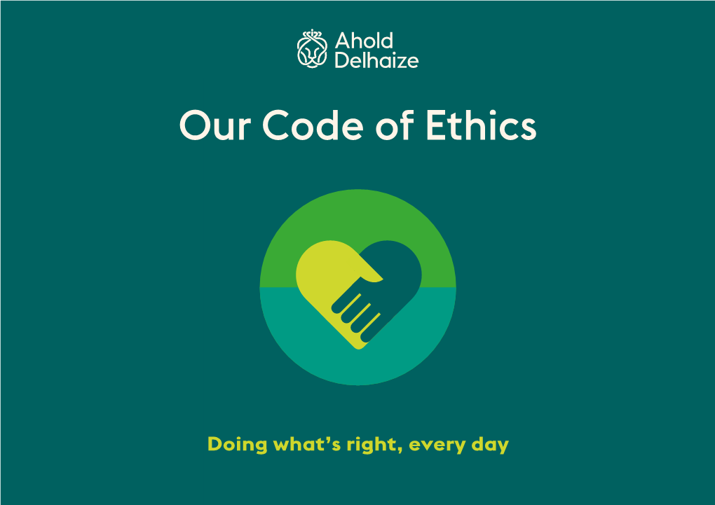 Our Code of Ethics