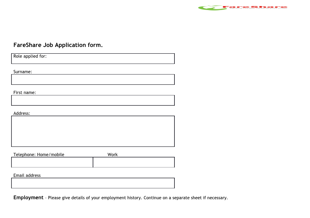 Crisis Volunteer Application Form