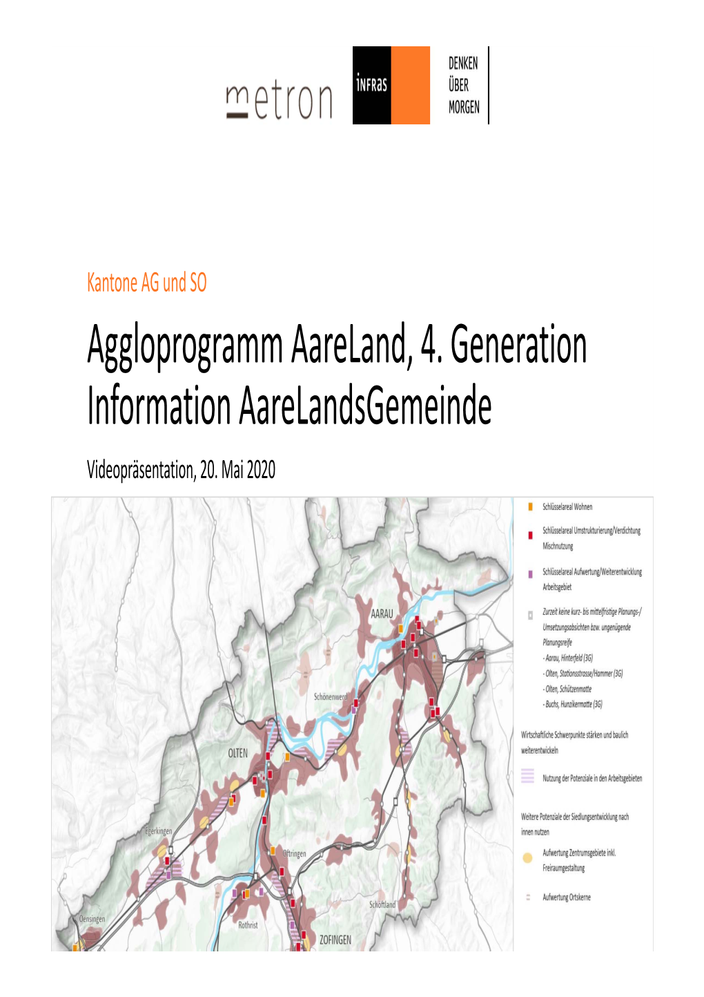 Aggloprogramm Aareland, 4. Generation Information Aarelandsgemeinde Videopräsentation, 20
