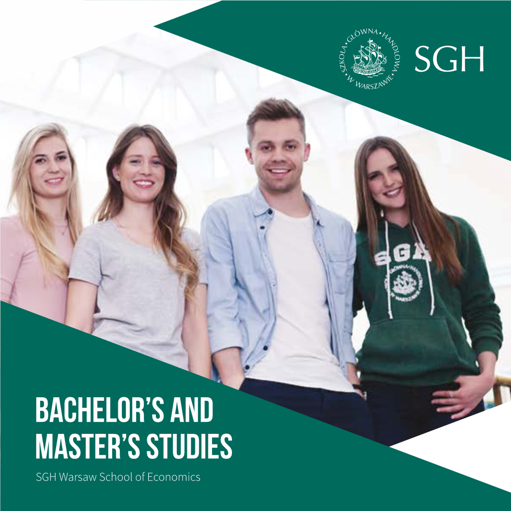 Bachelor's and Master's Studies