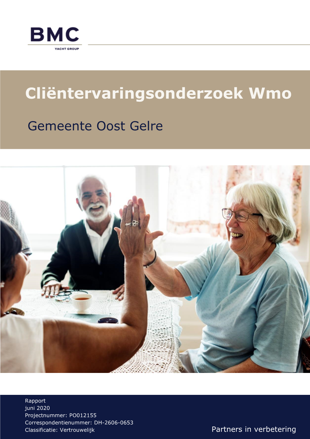 Rapport Clientervaringsonderzoek Wmo 2020 Gemeente Oost Gelre