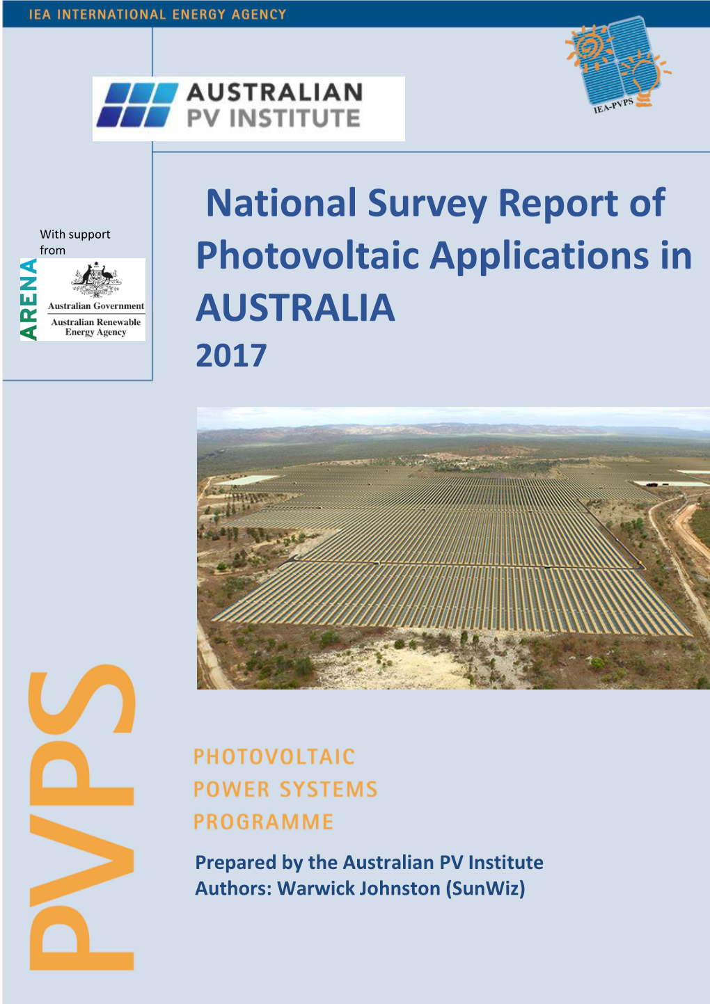 National Survey Report of Photovoltaic Applications In