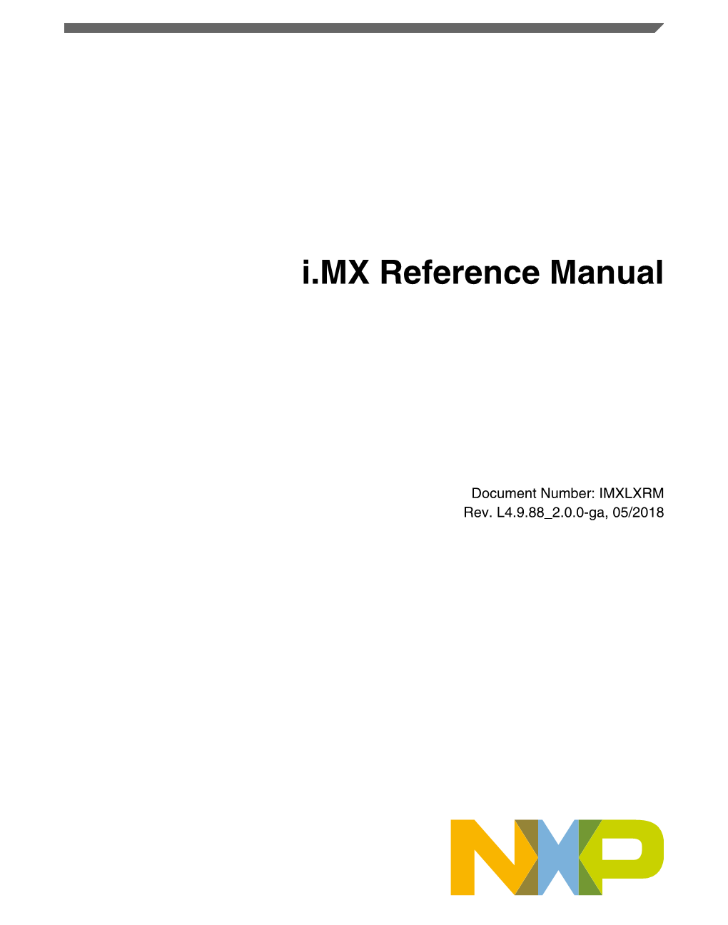 I.MX Reference Manual