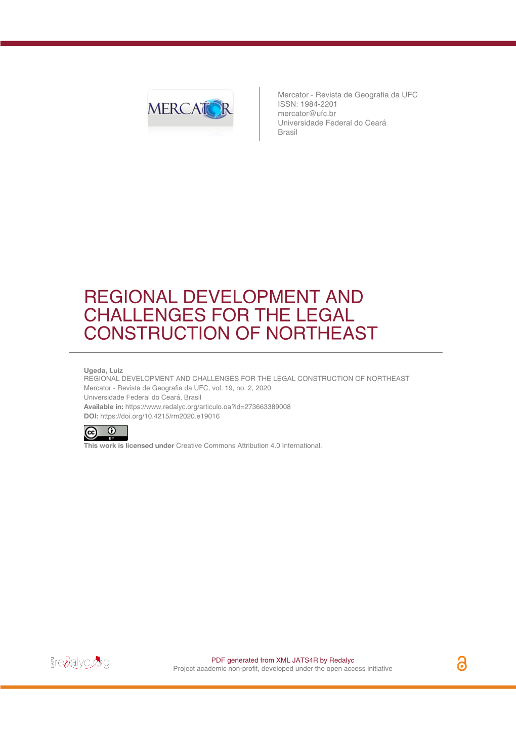 Regional Development and Challenges for the Legal Construction of Northeast