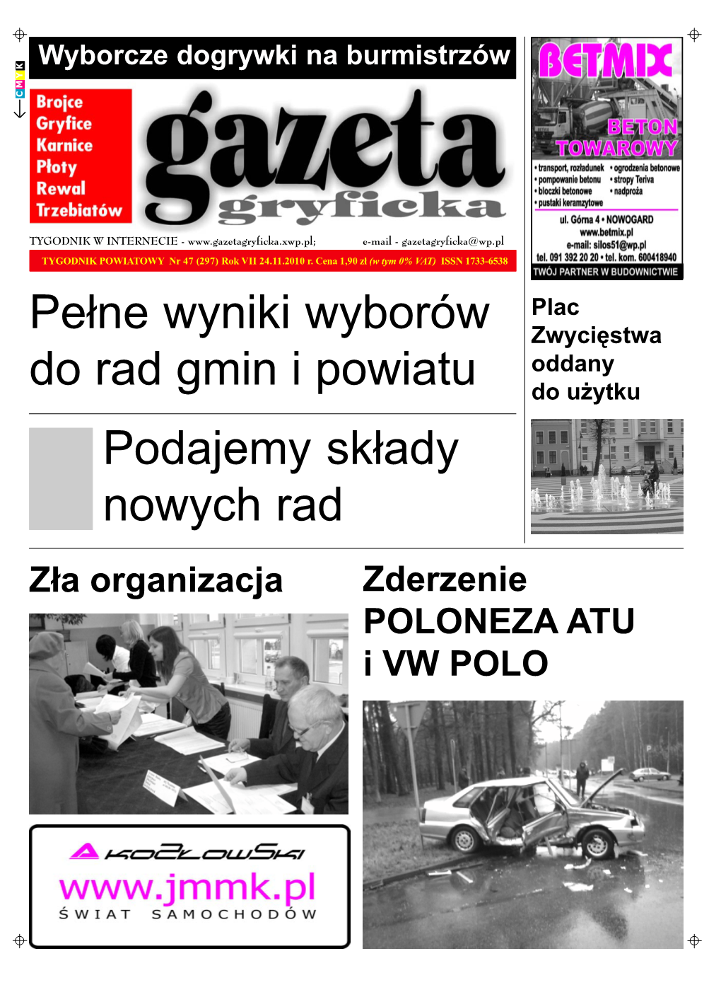 Pe³ne Wyniki Wyborów Do Rad Gmin I Powiatu Podajemy Sk³ady Nowych