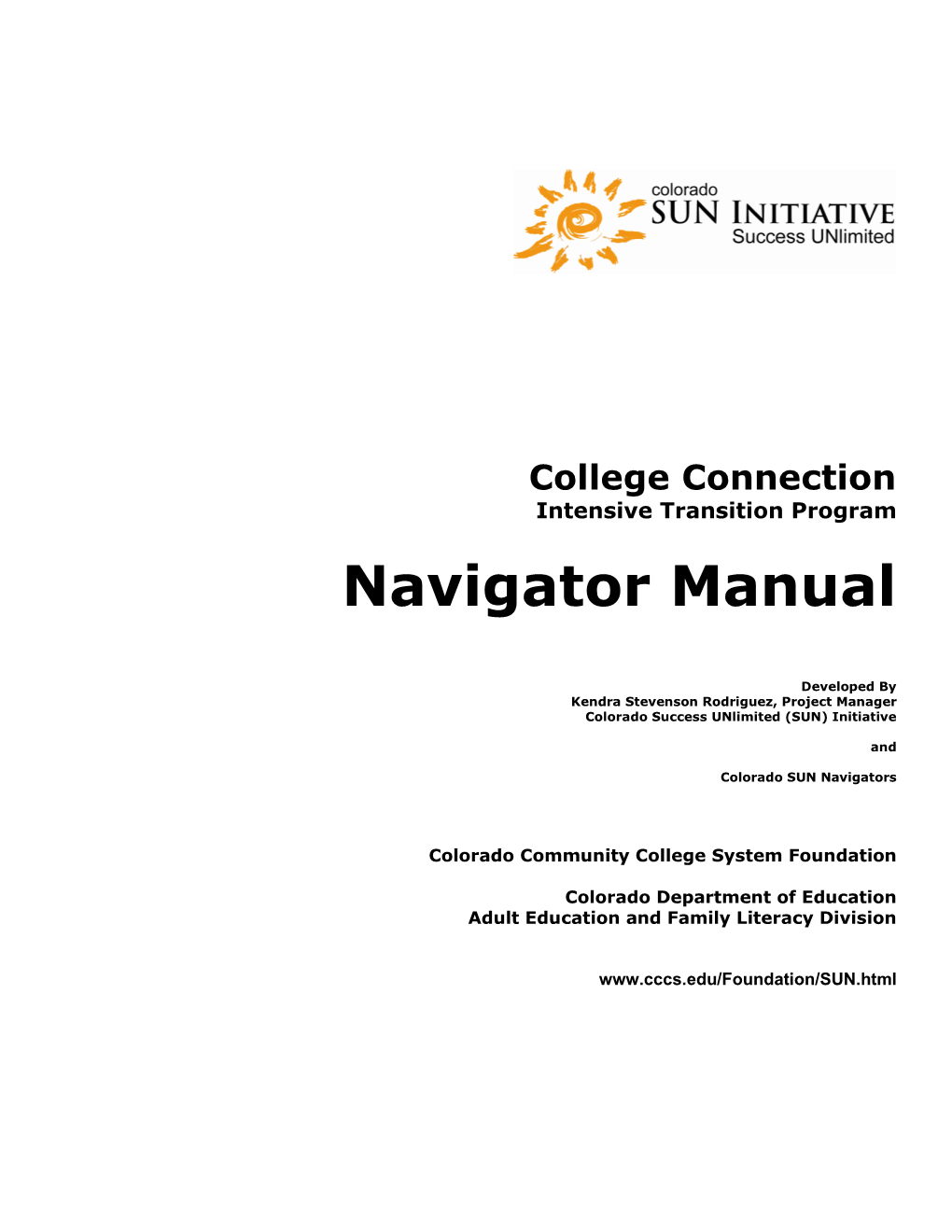 Navigator Manual