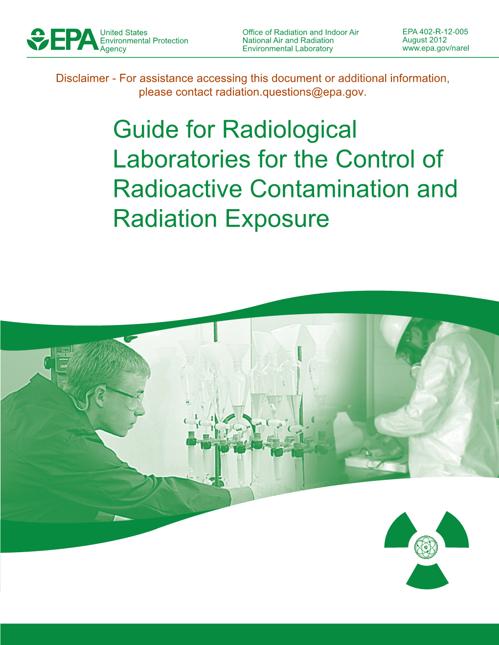 Guide for Radiological Laboratories for the Control of Radioactive Contamination and Radiation Exposure