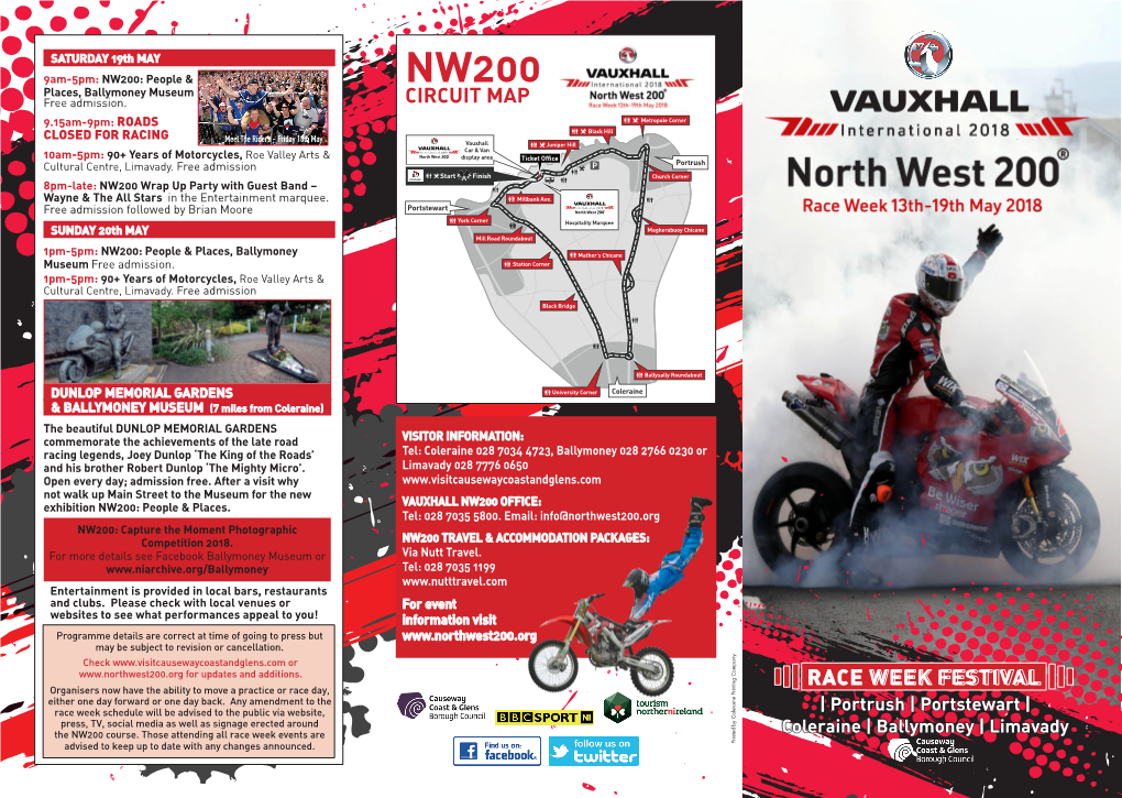 NW200: People & NW200 Places, Ballymoney Museum Free Admission