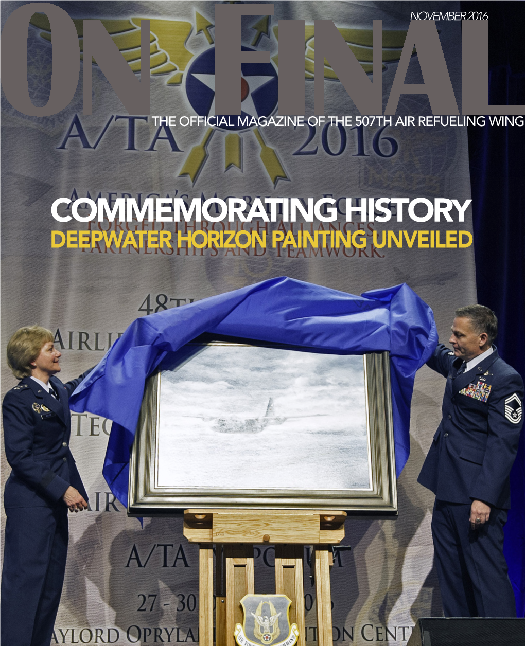 COMMEMORATING HISTORY DEEPWATER HORIZON PAINTING UNVEILED Vol