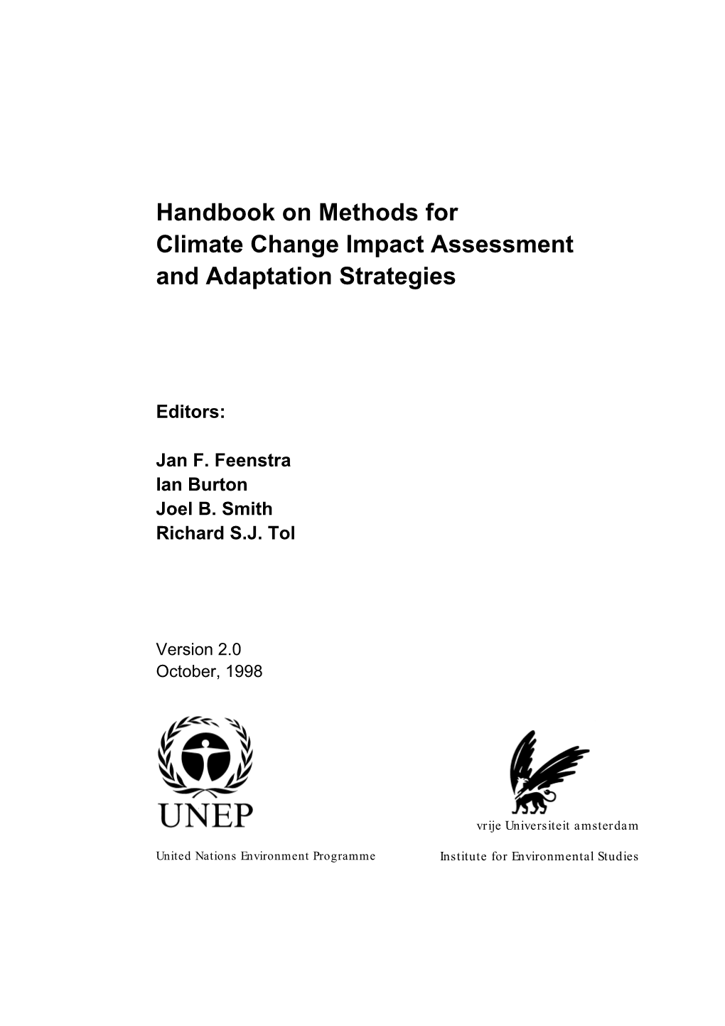 Handbook Climate Chanege